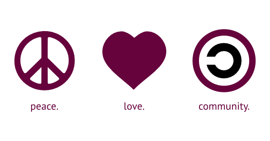 Love peacesymbol.