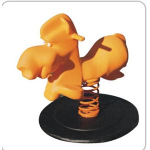 Toddlers Plastic Cartoon Animal Playground Park Spring Rider ...