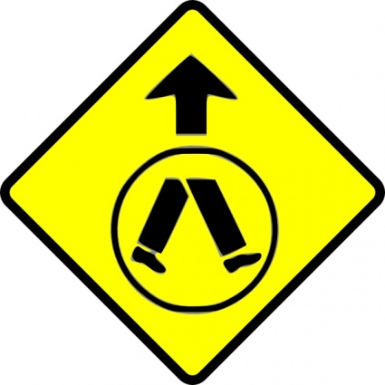 Pedestrians Crossing clip art vector, free vector images