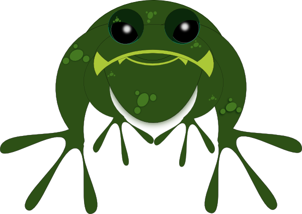 Frog 3 clip art - vector clip art online, royalty free &amp; public domain