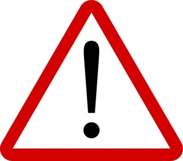Warning Sign clip art | Télécharger des Vecteurs gratuitement