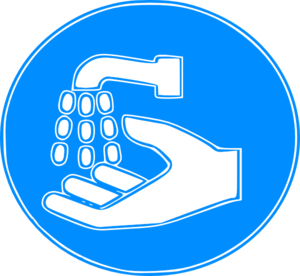 Hand Wash Sign clip art - vector clip art online, royalty free ...