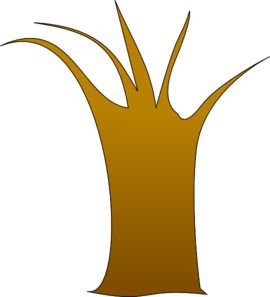 Tree Trunk clip art - vector clip art online, royalty free ...