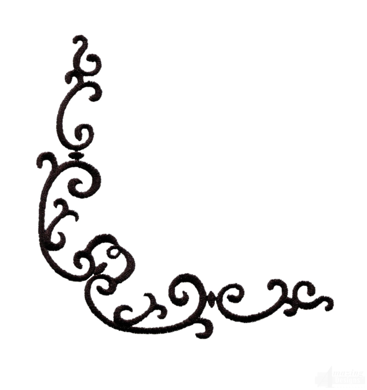 Easter Corner Decoration 1 Embroidery Design