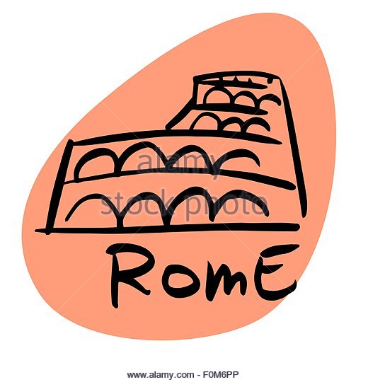 Colosseum Cut Out Stock Images & Pictures - Alamy