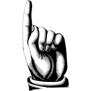 Finger Pointing Up Gif 66940 | DFILES