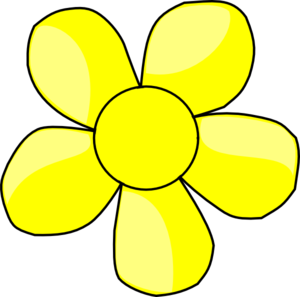Yellow Flower Clipart