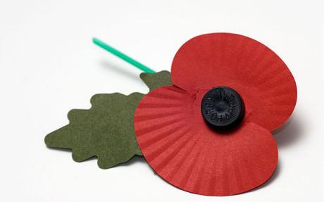 ANZAC Poppy Outline - ClipArt Best