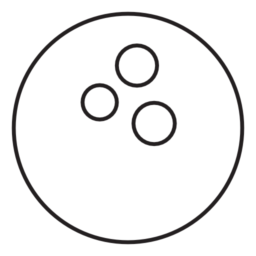 Collection of bowling icons free download