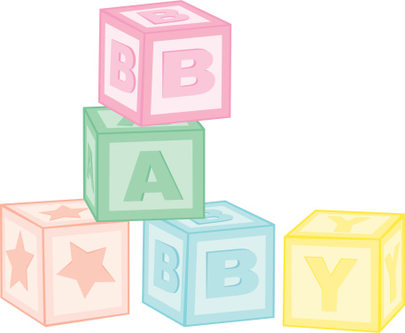 Toy Block Clip Art, Vector Images & Illustrations