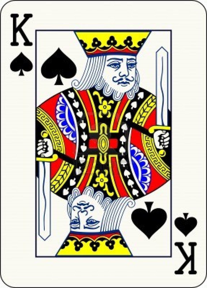 Individual Playing Card Clipart