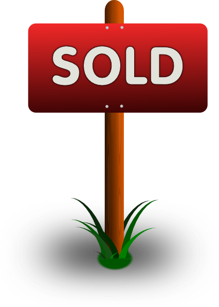 Real Estate Sold Clipart