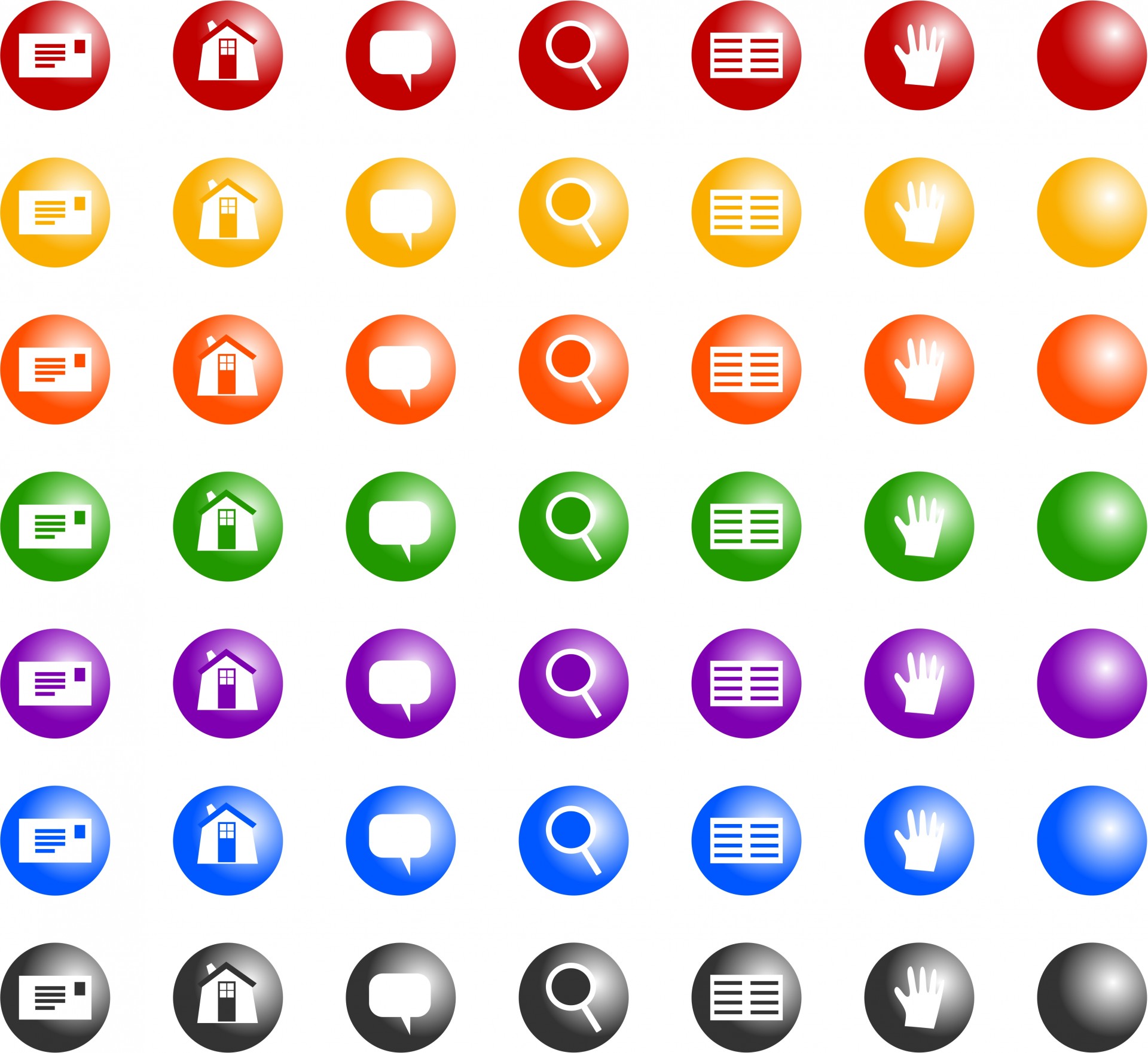 Cowboy Icons Clip-art Free Stock Photo - Public Domain Pictures