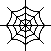 Spider-web icons