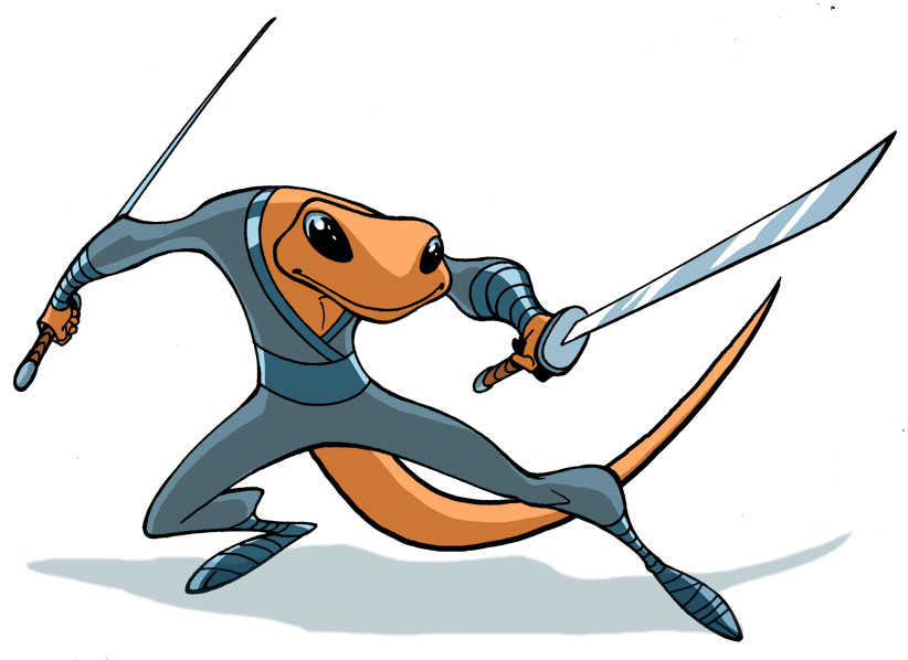 Samurai Salamander by Miketron2000 on DeviantArt