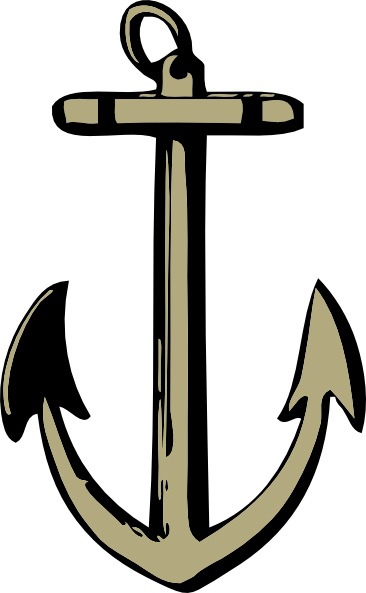 Anchor clip art Free Vector / 4Vector