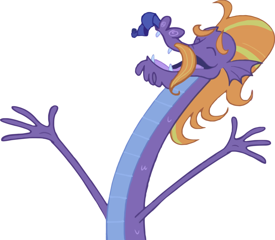 deviantART: More Like Sea Serpent with moustache vector by