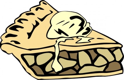 Apple Pie clip art Free vector in Open office drawing svg ( .svg ...