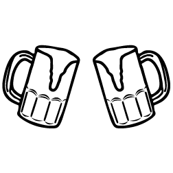 Beer Mugs Clip Art