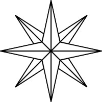 How to Draw a Compass Rose