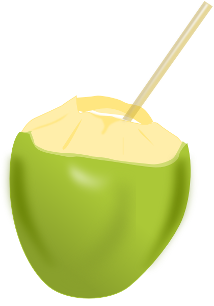 Coconut Clip Art - vector clip art online, royalty ...