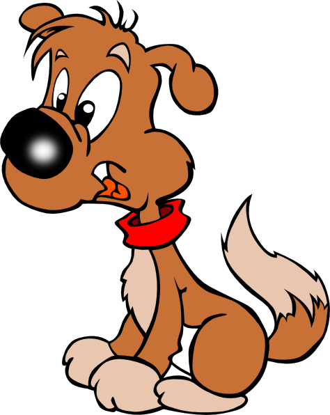 Puppy Cartoon clip art Free Vector