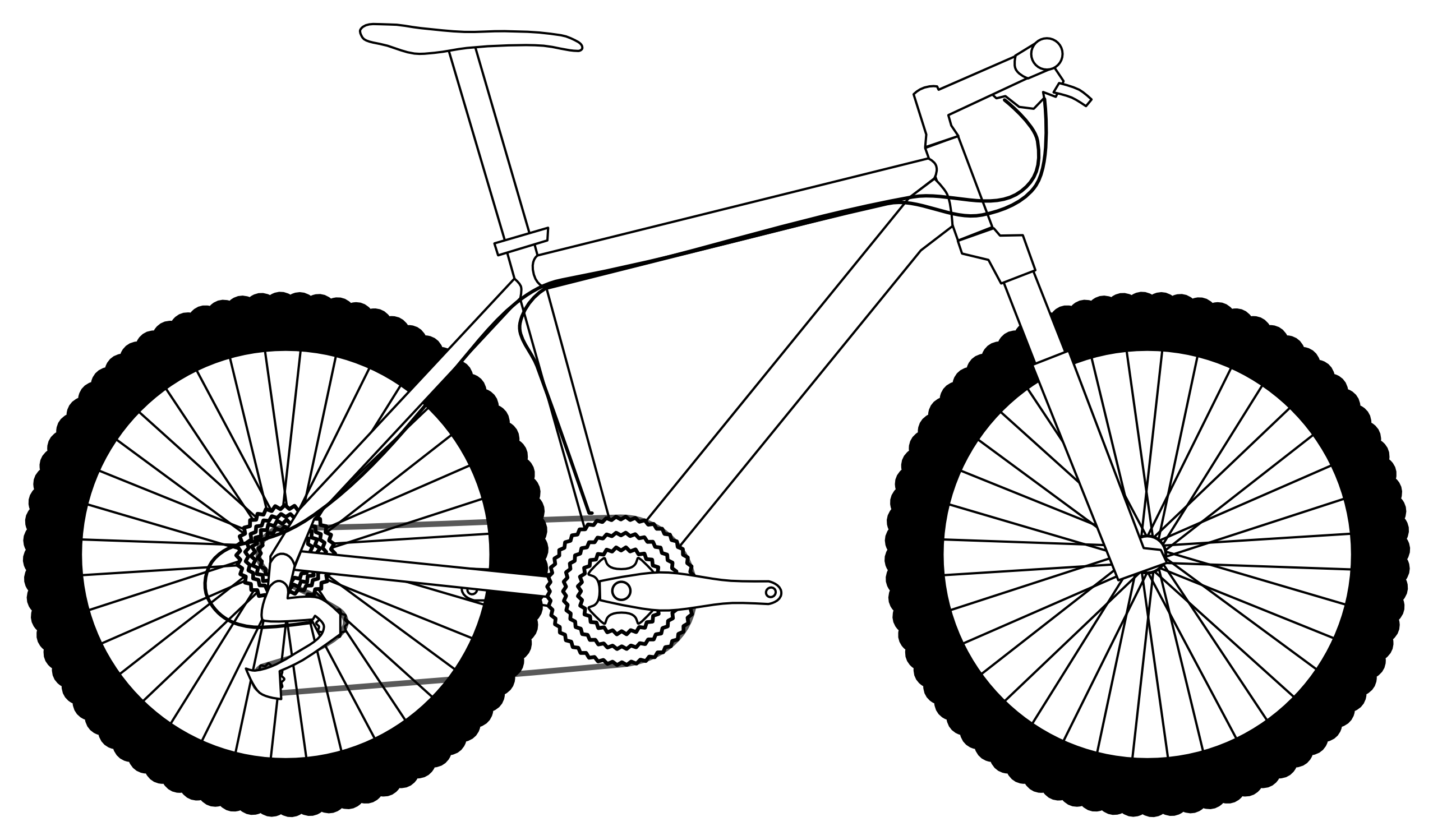 Mountain Bike Clipart - Tumundografico