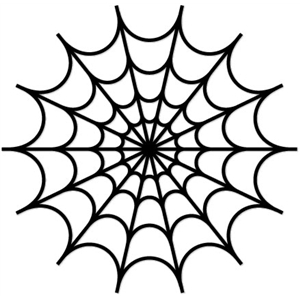 Silhouette Design Store - View Design #2954: spider web
