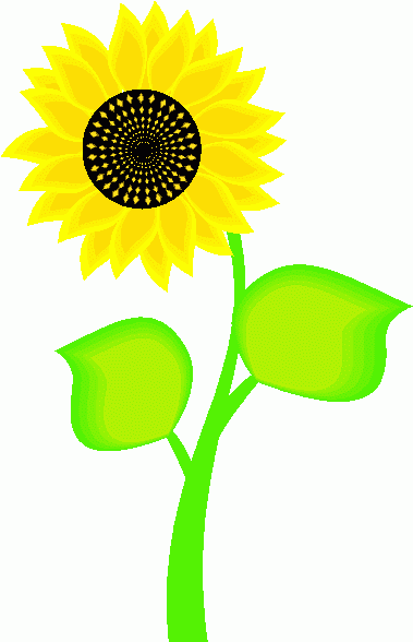 Sunflower Border Clipart