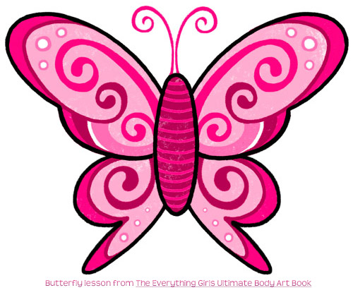 The Everything Girls Ultimate Body Art Book: 50+ Cool Doodle ...