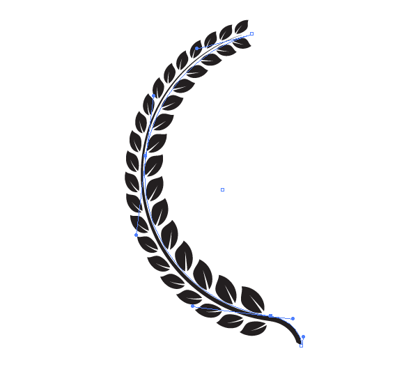 How to Create a Golden Laurel Wreath Vector in Illustrator - Vectips