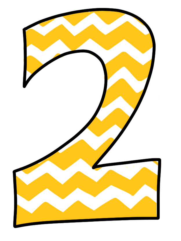 Number 2 clip art