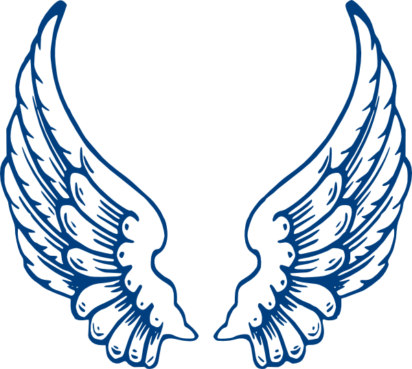 Angel Wing Templates Clipart