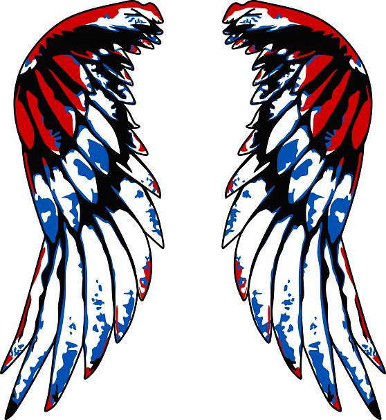 usa eagle wing illustration | MarshMoogle | Flickr