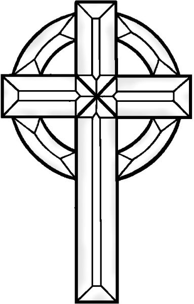 EXQUISITE CELTIC CROSS BEVEL CLUSTER EC152 BEVEL CLUSTER EXQUISITE ...
