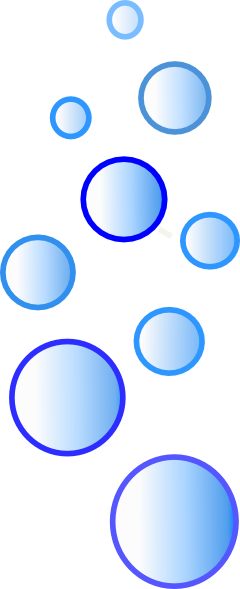 Lots Of Blue Bubbles Ok Clip Art - vector clip art ...