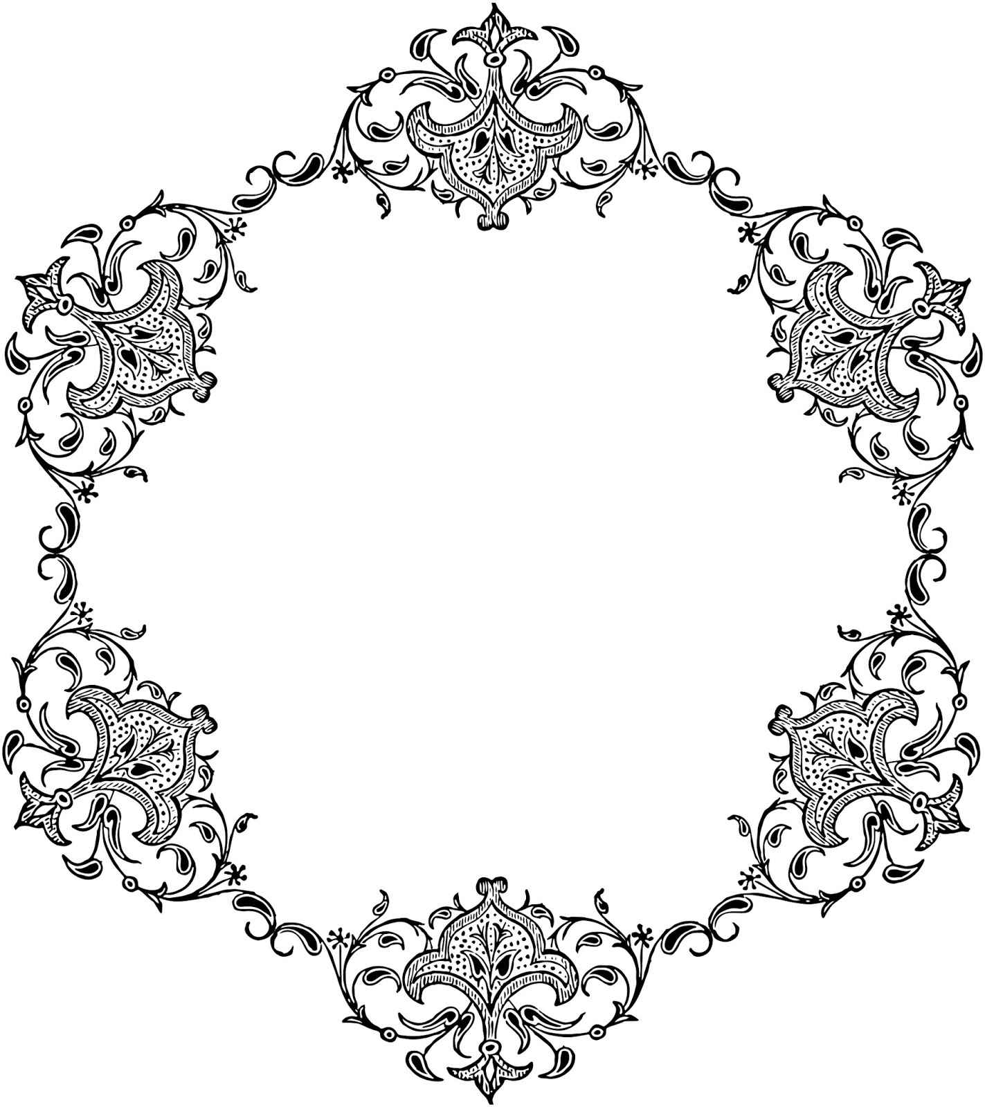 Vintage Border Clipart Free