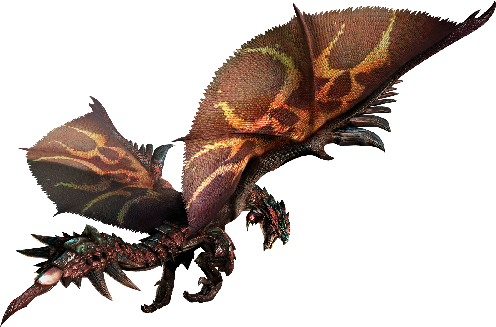 Image - MHGen-Dreadking Rathalos Render 001.png | Monster Hunter ...