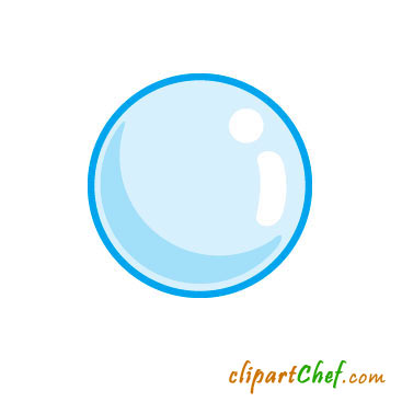 Cartoon Water Bubbles Clipart