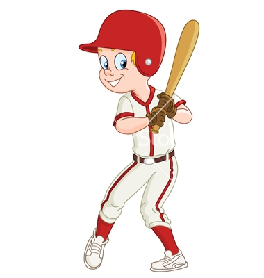 Kids Baseball Clipart