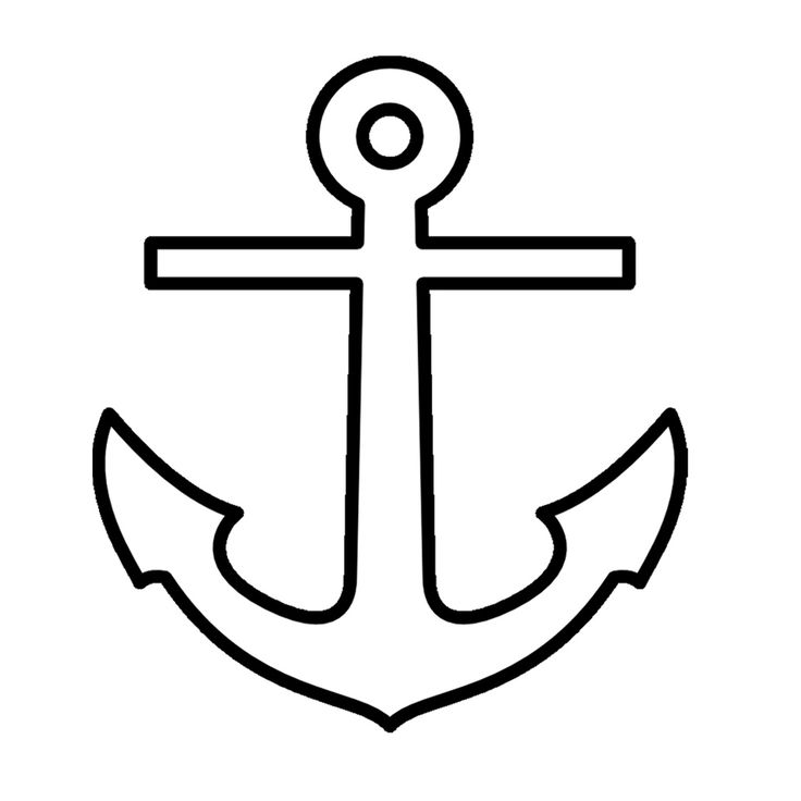 Anchor Stencil | Stencils, Free ...