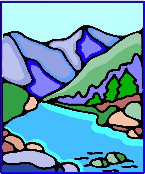 Clip Art River - Tumundografico