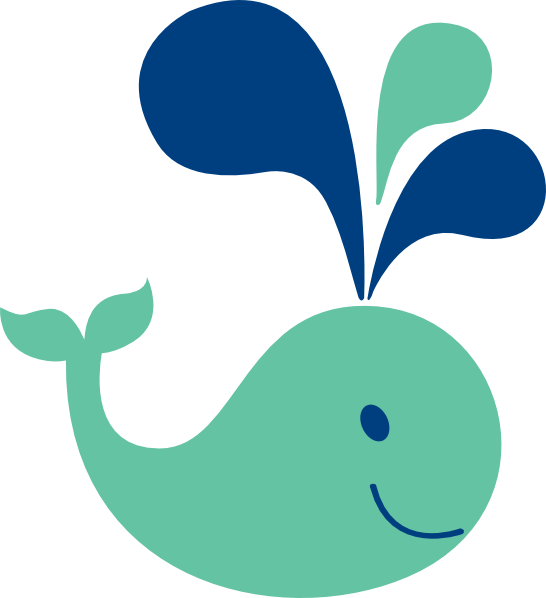 Cute Whale Clipart