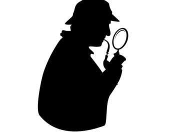 sherlock holmes silhouette – Etsy