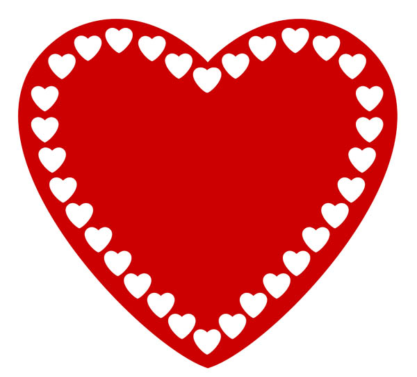 Red Heart Clip Art - Tumundografico