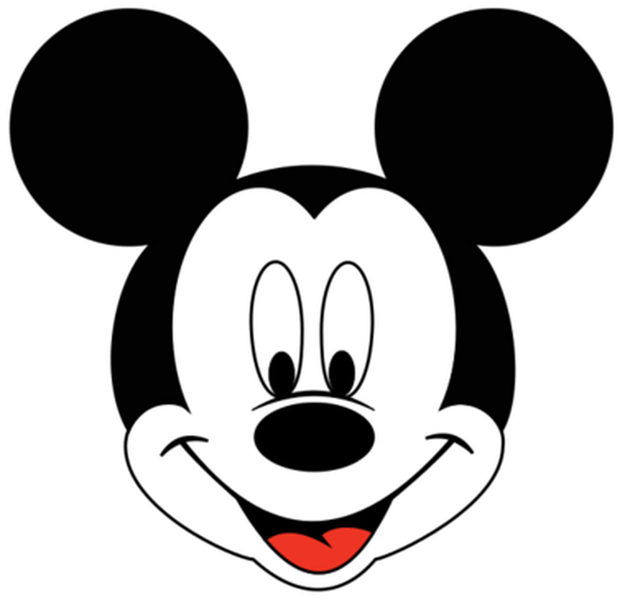 Mickey Mouse Head Clip Art - Tumundografico