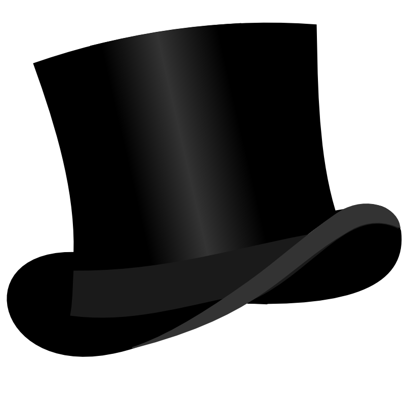 Clipart top hat