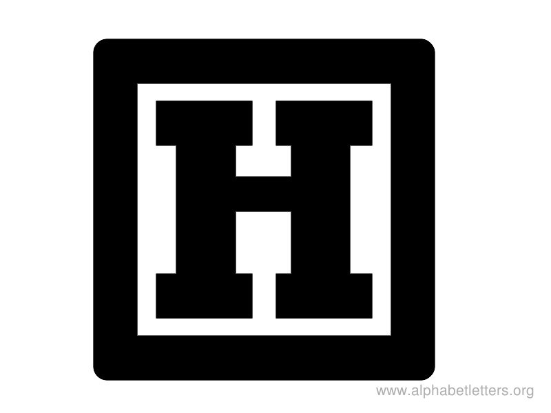 Alphabet Letters H Printable Letter H Alphabets | Alphabet Letters Org