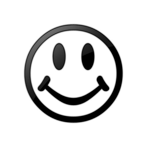 Smile Black And White Clipart