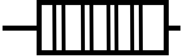 Resistor Straight Clip Art - vector clip art online ...